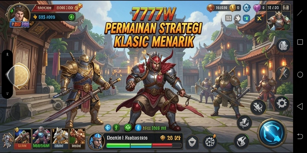 Tampilan gameplay 7777W yang menantang dan mengasyikkan.