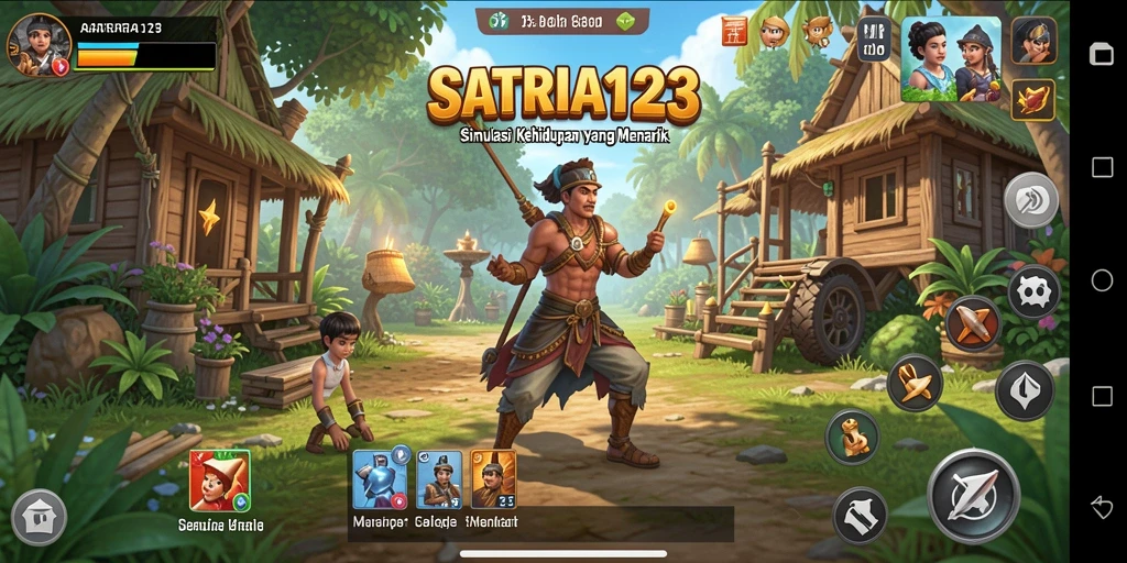 Tampilan menarik dari gameplay SATRIA123 yang menggoda.