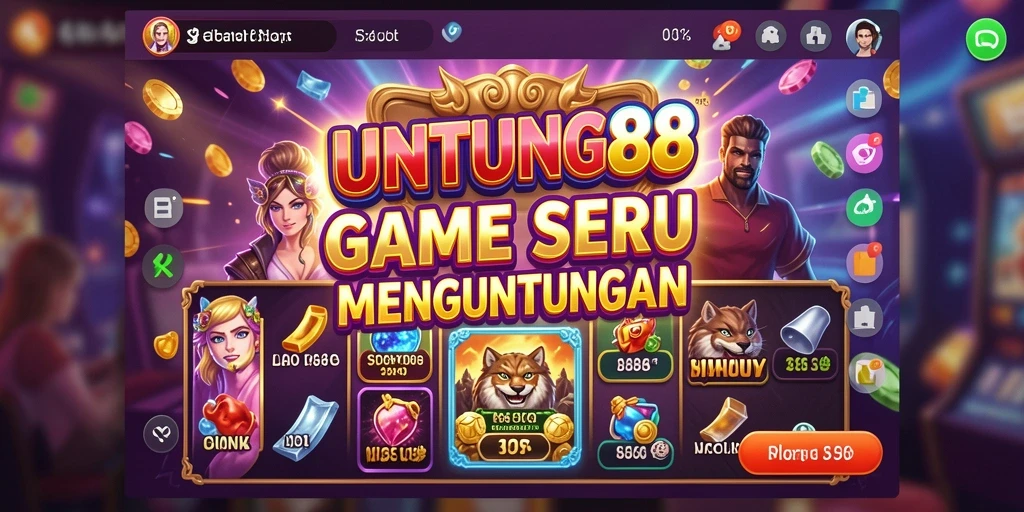 Tampilan gameplay Slot UNTUNG88 yang menarik dan mengasyikkan.